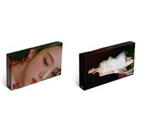 JISOO Blackpink - JISOO First Single Album + Folded Poster (Black ver, 1 Folded Poster)