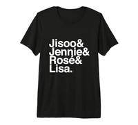 Jisoo, Jennie, Rosé, and Lisa Premium T-Shirt