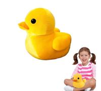 JISRKP Duck Teddy, Cuddly Duck Plush Toy, Soft Hug a Lumps Ducks, Yellow Ducks Toy for Kids Suitable for Kids Birthdays and Decorations - 20cm