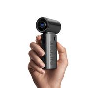 JISULIFE Handheld Fan Life9S - Sl hrome: Turbo Power, 22 Hours Cooling | LED Display, 5000mAh, 5-Speeds, Mini Portable Fan for Travel, Cruise, Concerts, Trendy Gifts for Women Men -Black