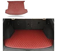 JITEM Car Leather Boot Liner Mats for Audi TT(4 seast) 2015- mk3, Rear Trunk Carpet Protector Mats Waterproof Anti-Slip Protector Liner Mat Car Accessories,G/Wine-Red