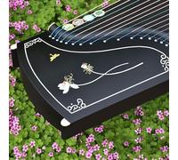 JITEM Guzheng, Traditional Chinese 21-String Instrument, Handmade Solid Wood Performance-Grade Guzheng, Suitable for Beginners and Professionals(Color:2)