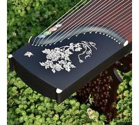 JITEM Guzheng, Traditional Chinese 21-String Instrument, Handmade Solid Wood Performance-Grade Guzheng, Suitable for Beginners and Professionals(Color:19)