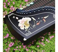 JITEM Guzheng, Traditional Chinese 21-String Instrument, Handmade Solid Wood Performance-Grade Guzheng, Suitable for Beginners and Professionals(Color:13)