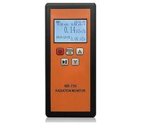 JITEM Nuclear Radiation Detector, with Sound Vibrations Light Triple Alarm Handheld Household Radioactive Tester Beta Gamma X-ray Tester Geiger Counter Radiation Detector,NR-750
