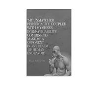 JITENG Andrew Tate Inspirational Quote Poster Poster Painting Canvas Wall Art Living Room Posters Painting 12x18inch(30x45cm)