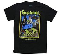 jiteng Goosebumps Beware of Monsters T Shirt Black S