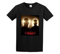 jiteng Men's Orbital Cotton T Shirt S Black