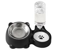 JITNGM 1 PC Dog Feeder,Elevated Feeder, Automatic Water Supply Systems, Detachable Metal Bowl, Slip Resistant Base For Pet