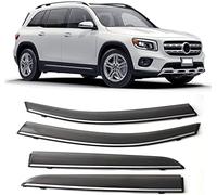 JITONA 4pcs Car Wind Deflectors, For Mercedes-Benz GLB (X247) 2019 2020 2021 Car Side Window Visor Sun Rain Guard Shade Protector Cover Car Side Window Deflector