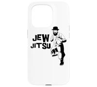 Jitsu Jiu Jitsu Jews Rabbi Jew Hebrew Judaism Case for iPhone 15 Pro