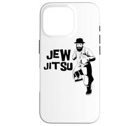 Jitsu Jiu Jitsu Jews Rabbi Jew Hebrew Judaism Case for iPhone 16 Pro