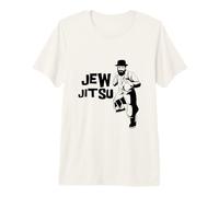 Jitsu Jiu Jitsu Jews Rabbi Jew Hebrew Judaism Premium T-Shirt