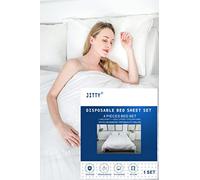 JITTY Disposable Bed Sheets King Size 4pcs/Pack
