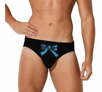 Jiu Jitsu Belt Printed Swim Briefs for Men Sexy Bikini Swimwear Elastic Beach Trunks Bathing Suit