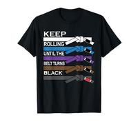 Jiu-Jitsu Belts BJJ MMA Martial Arts Physical Training Gift T-Shirt