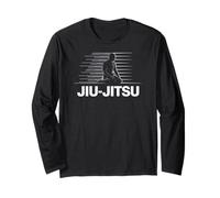 Jiu-Jitsu, BJJ Fighter, Fun Grappling Warrior Spirit Long Sleeve T-Shirt