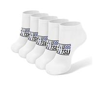 Jiu-Jitsu Chess 5 Pairs Ankle Socks No Show Low Cut Sock Non Slip Casual Athletic Short Socks for Men & Women