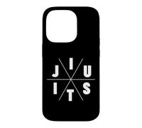 Jiu-Jitsu Crossed Lettering Jiu-Jitsu Case for iPhone 14 Pro