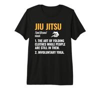 Jiu Jitsu Definition Brazilian Jiu-Jitsu BJJ Practitioner Premium T-Shirt