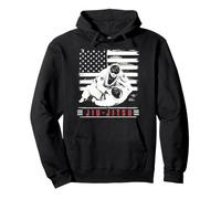 Jiu Jitsu Fighter American BJJ Pullover Hoodie