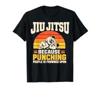 Jiu Jitsu Fighter Vintage BJJ Value Graphic T-Shirt, Men, Black, L