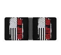 JIU-Jitsu Flag Novelty Billfold Wallet Funny Wallets Bill Coin Card Holder Funny Pouch Purse for Men Women