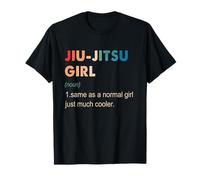 Jiu-Jitsu Girl Definition Funny Jiu-Jitsu Gift For Girls T-Shirt