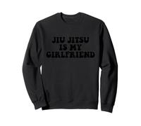 Jiu Jitsu Is My Girlfriend, Singles Awareness Day Pump Cover Sweatshirt