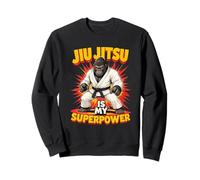 Jiu Jitsu Is My Superpower - Angry Grappling Gorilla Sweatshirt