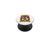 Jiu Jitsu Is My Superpower BJJ Gorilla Power PopSockets Adhesive PopGrip