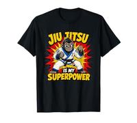 Jiu Jitsu is My Superpower BJJ Gorilla Power T-Shirt
