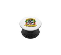 Jiu Jitsu Is My Superpower Kids Gorilla BJJ PopSockets Adhesive PopGrip