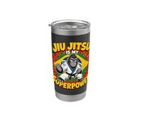 Jiu Jitsu is My Superpower Kids Gorilla Grappling Stainless Steel Insulated Tumbler
