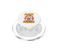 Jiu Jitsu Is My Superpower - Strong Grappling Cat PopSockets PopGrip for MagSafe