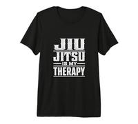 JIU Jitsu is My Therapy Bold Statement Premium T-Shirt