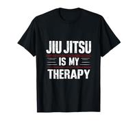 JIU Jitsu is My Therapy Bold Statement T-Shirt