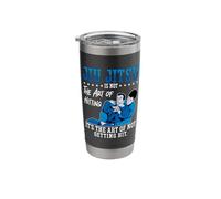 Jiu Jitsu is Not The Art Martial Arts Fighter Jiu Jitsu Stainless Steel Insulated Tumbler
