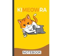 Jiu jitsu Kimura & Cute Kawaii Cat Funny BJJ Notebook: Brazilian Jiu jitsu Notebook for Journaling & Training Notes. Jiu jitsu Gifts