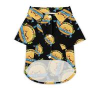 Jiu Jitsu Martial Taco Hawaii Shirt Print Dog Clothes T-Shirt Beach for Puppy Cat S