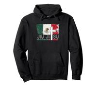 Jiu Jitsu Mexico Christian Cross God Jiu Jitsu Pullover Hoodie