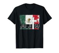 Jiu Jitsu Mexico Christian Cross God Jiu Jitsu T-Shirt