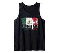 Jiu Jitsu Mexico Christian Cross God Jiu Jitsu Tank Top