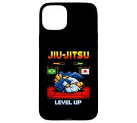 Jiu-Jitsu Retro Video Game LEVEL UP Case for iPhone 15 Plus