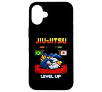 Jiu-Jitsu Retro Video Game LEVEL UP Case for iPhone 16 Plus