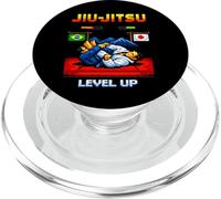 Jiu-Jitsu Retro Video Game LEVEL UP PopSockets PopGrip for MagSafe