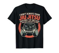 Jiu Jitsu Retro Vintage I Don’T Always Train Jiu Jitsu T-Shirt