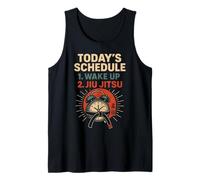 Jiu Jitsu Retro Vintage Jiu Jitsu Don't Panic I Would Never Tank Top