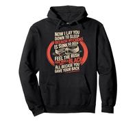 Jiu Jitsu Retro Vintage Now I Lay You Down To Sleep Because Pullover Hoodie