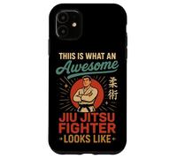 Jiu Jitsu Retro Vintage This Is What An Awesome Jiu Jitsu Case for iPhone 11